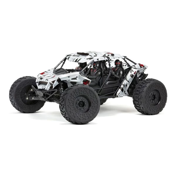 Arrma - FIRETEAM 6S BLX 4WD Brushless 1/7 Speed Assault Vehicle (White Camo) W/SLT3 2.4GHz Radio
