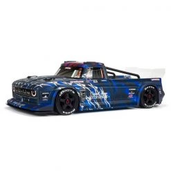 Arrma - Infraction V2 6S BLX Brushless 1/7 RTR Electric 4WD Street Bash Truck (Blue) W/DX3 2.4GHz Radio, Smart ESC & AVC