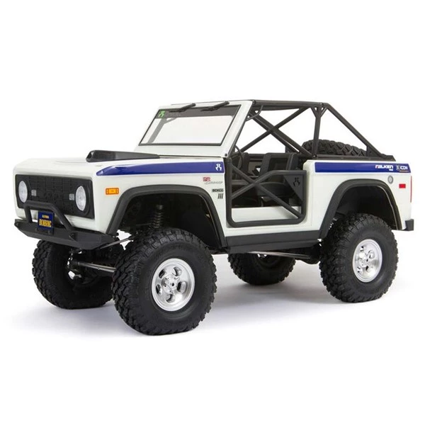 Axial - SCX10 III "Early Ford Bronco" RTR 1/10 4WD Rock Crawler (White) W/DX3 2.4GHz Radio