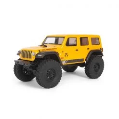 Axial - SCX24 2019 Jeep Wrangler JLU CRC 1/24 4WD RTR Scale Mini Crawler (Yellow) W/2.4GHz Radio