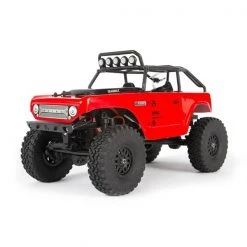 Axial - SCX24 Deadbolt 1/24 RTR Scale Mini Crawler (Red) W/2.4GHz Radio