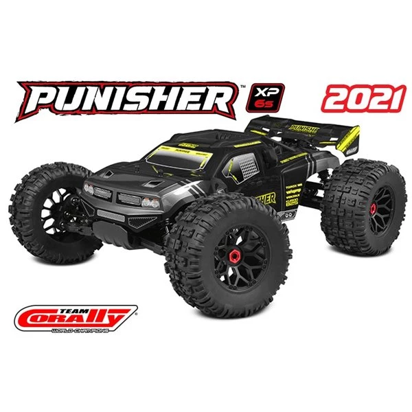 Corally - Punisher XP 6S 1/8 Monster Truck LWB RTR Brushless