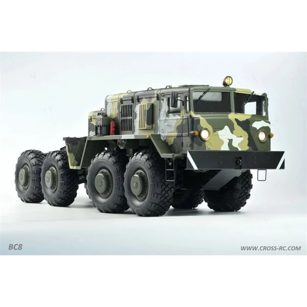 Cross-RC - BC8 Mammoth 1/12 Scale 8x8 Off Road Military Truck Kit-Flagship Version