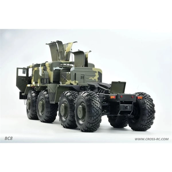 Cross-RC - BC8 Mammoth 1/12 Scale 8x8 Off Road Military Truck Kit-Flagship Version - Image 2