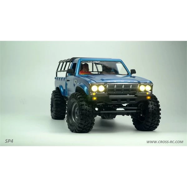 Cross-RC - SP4C 1/10 Demon 4x4 Crawler Kit-Full Hard Body Full Metal, CNC Rims