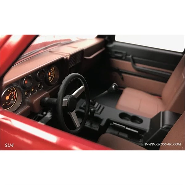 Cross-RC - SU4A 1/10 Demon 4x4 Crawler Kit-Full Hard Body SUV, Steel Rims - Image 2