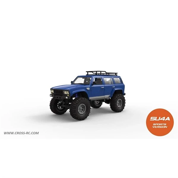 Cross-RC - SU4A 1/10 Demon 4x4 Crawler Kit-Full Hard Body SUV, Steel Rims