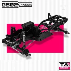 Gmade - 1/10 GS02 TA Pro Chassis Kit, Ready To Assemble