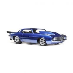 Losi - 22S '69 Camaro No Prep 1/10 RTR Brushless Drag Race Car (Blue) W/Spektrum SLT3 2.4GHz Radio