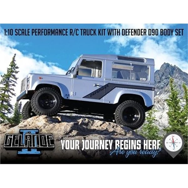 RC4WD - Gelande II Truck Kit W/Defender D90 Body Set