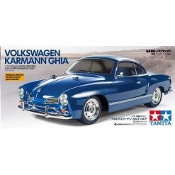 Tamiya - 1/10 RC Volkswagen Karmann Ghia Kit, W/ M-06 Chassis
