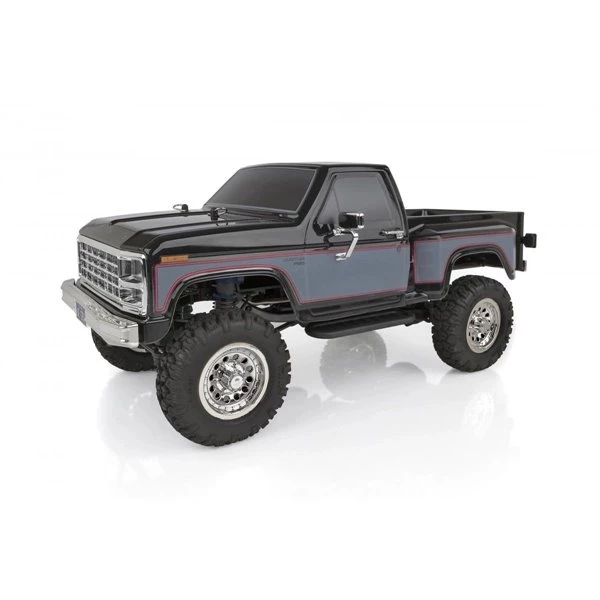 Team Associated - CR12 Ford F-150 Pick Up Truck RTR, Electric 1:12th Scale 4WD, Brushed (Black)