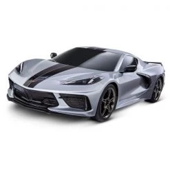 Traxxas - Chevrolet Corvette Stingray: 1/10 AWD Supercar - Silver