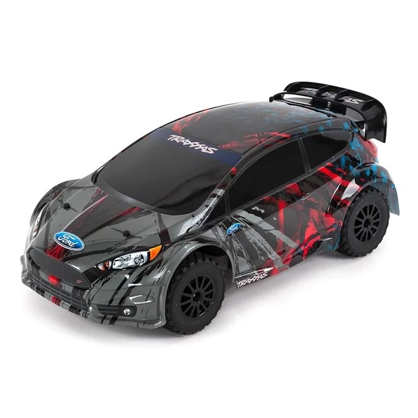 Traxxas - Ford Fiesta ST Rally RTR 1/10 4WD Rally Car W/TQ 2.4GHz Radio