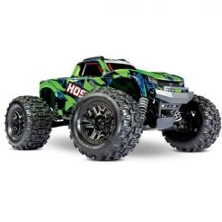 Traxxas - Hoss 4X4 VXL - Green & Blue 1/10 Scale 4WD Brushless