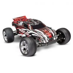 Traxxas - Rustler 1/10 RTR Stadium Truck Red