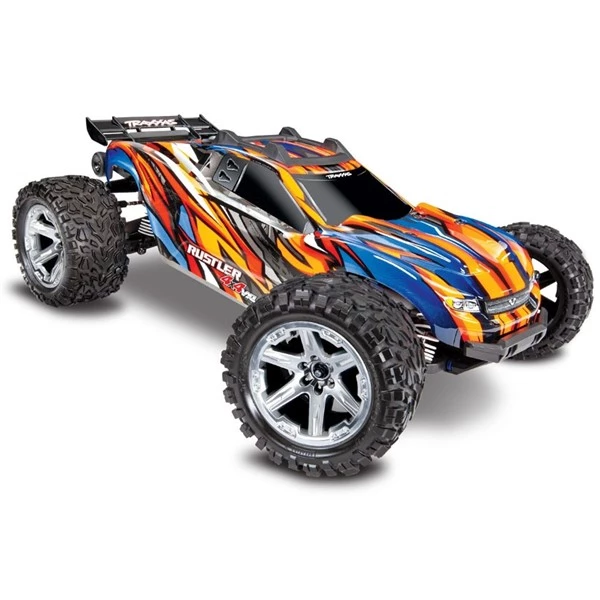 Traxxas - Rustler VXL Brushless 1/10 RTR 4x4 Stadium Truck Orange