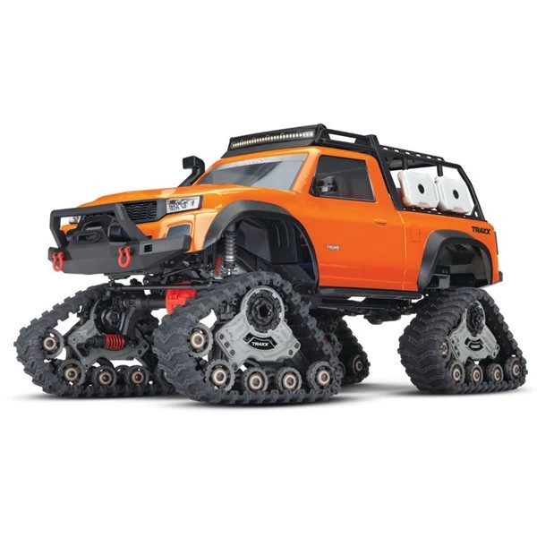 Traxxas - TRX-4 With Deep-Terrain Traxx 1/10 4X4 Truck - Orange