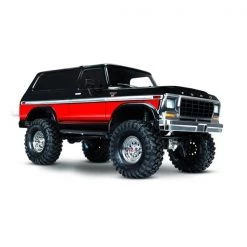 Traxxas - TRX4 79 Ford Bronco 1/10 Crawler, XL-5 HV, Titan 12T Red